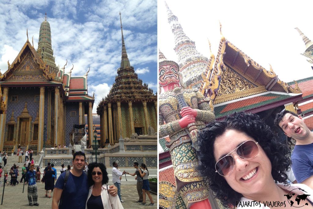Bangkok - Wat Prha Kaew y el Palacio Imperial sin gluten free tailandia viaje