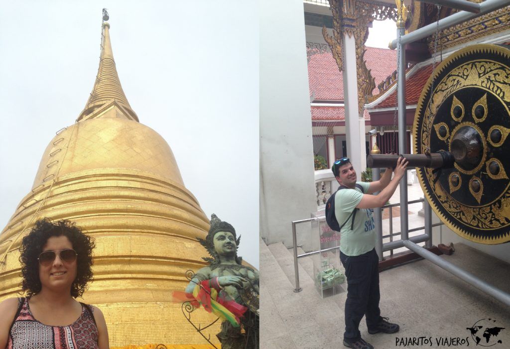 Wat Saket o Monte Dorado - Bangkok sin gluten free tailandia viaje
