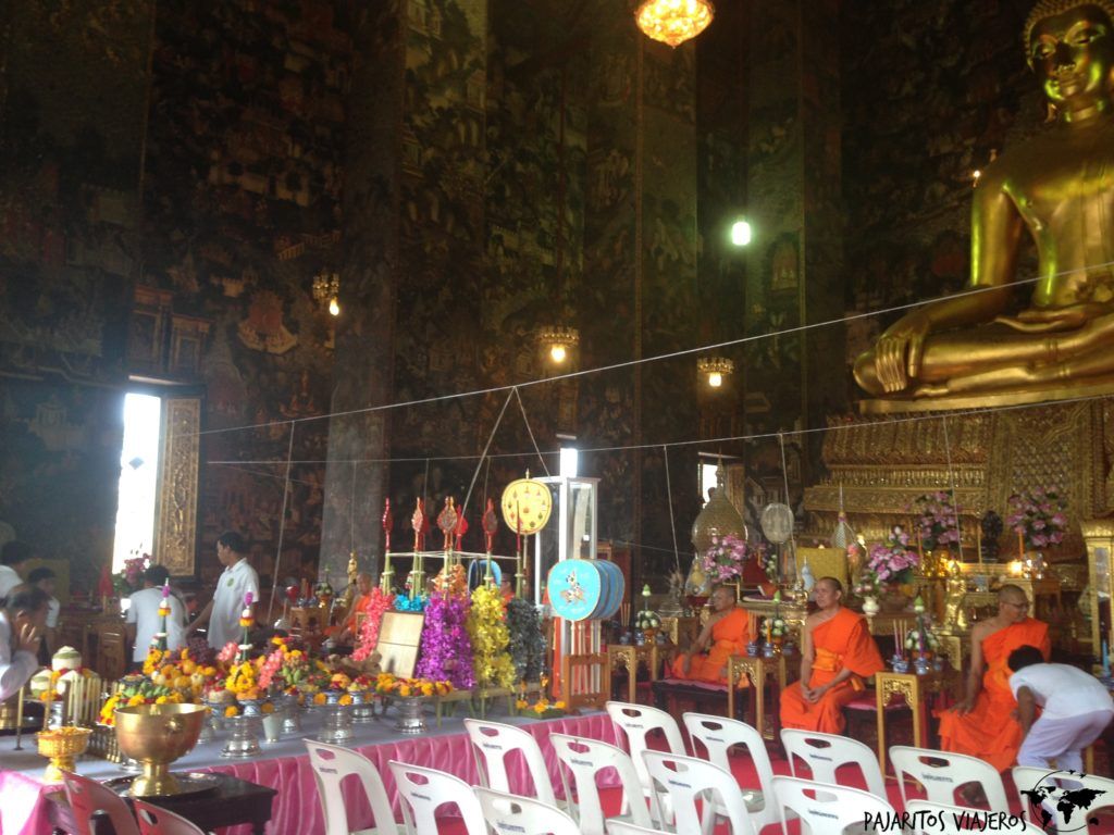 Wat Suthat Thepwararam - Bangkok sin gluten free tailandia viaje