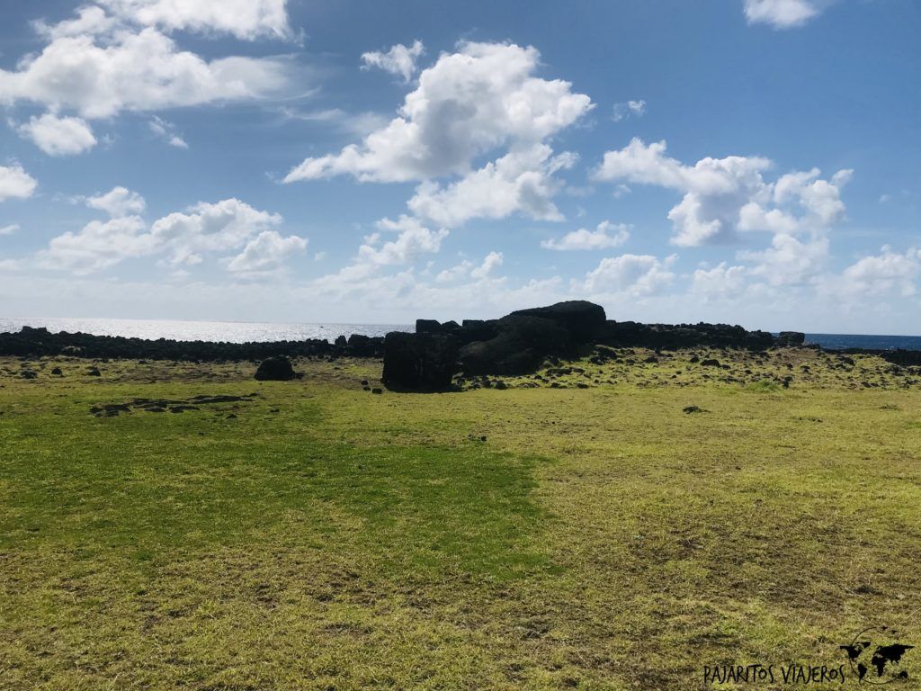 Moai Paro, en Te Pito Kura sin gluten free isla de pascua chile viaje