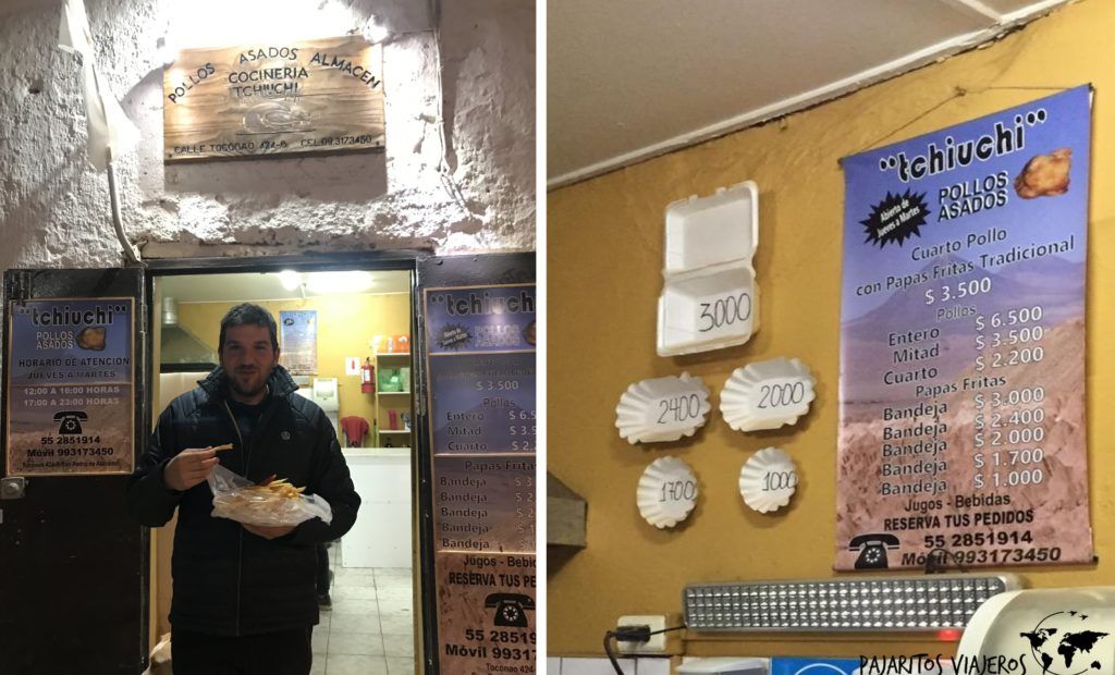 Tchiuchi San Pedro de Atacama sin gluten free chile