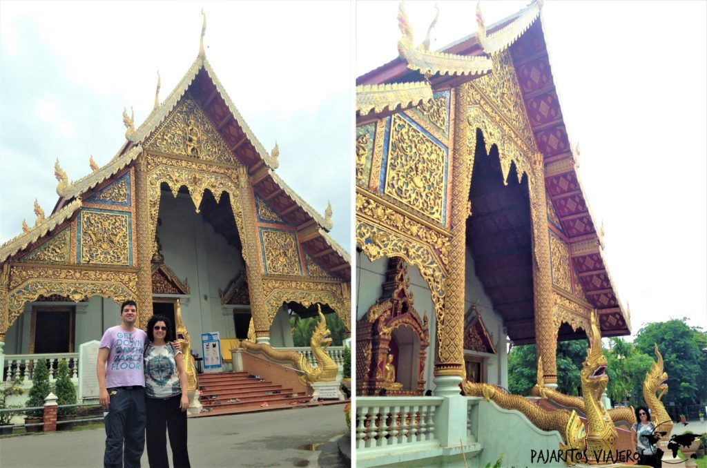 Chiang Mai, Wat Phra Singh sin gluten free tailandia viaje