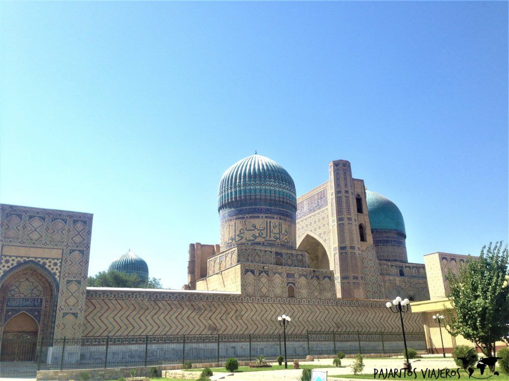 Mezquita Bibi Khanum Viaje gluten uzbekistan samarcanda registan