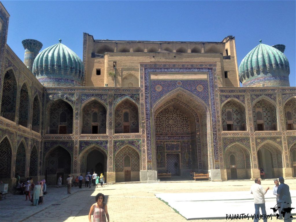 Madrasa Sher Dor Viaje gluten uzbekistan samarcanda registan