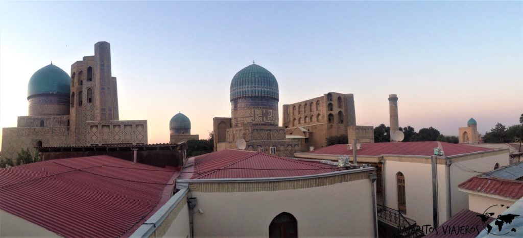 Mezquita de Bibi Khanym Samarcanda Viaje gluten uzbekistan
