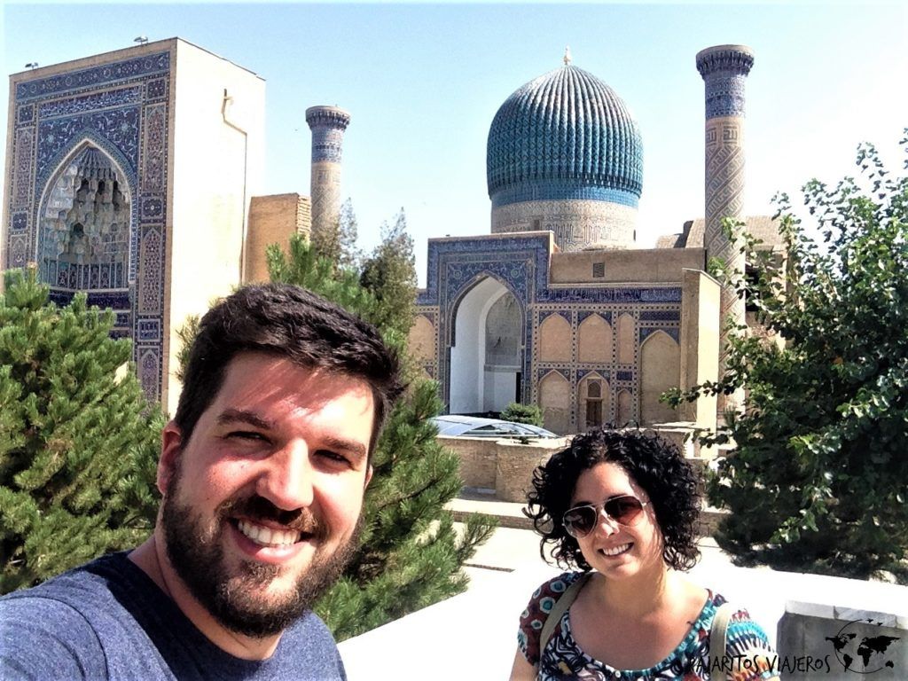 Mausoleo Gur-e-Amir samarcanda uzbekistan viaje gluten