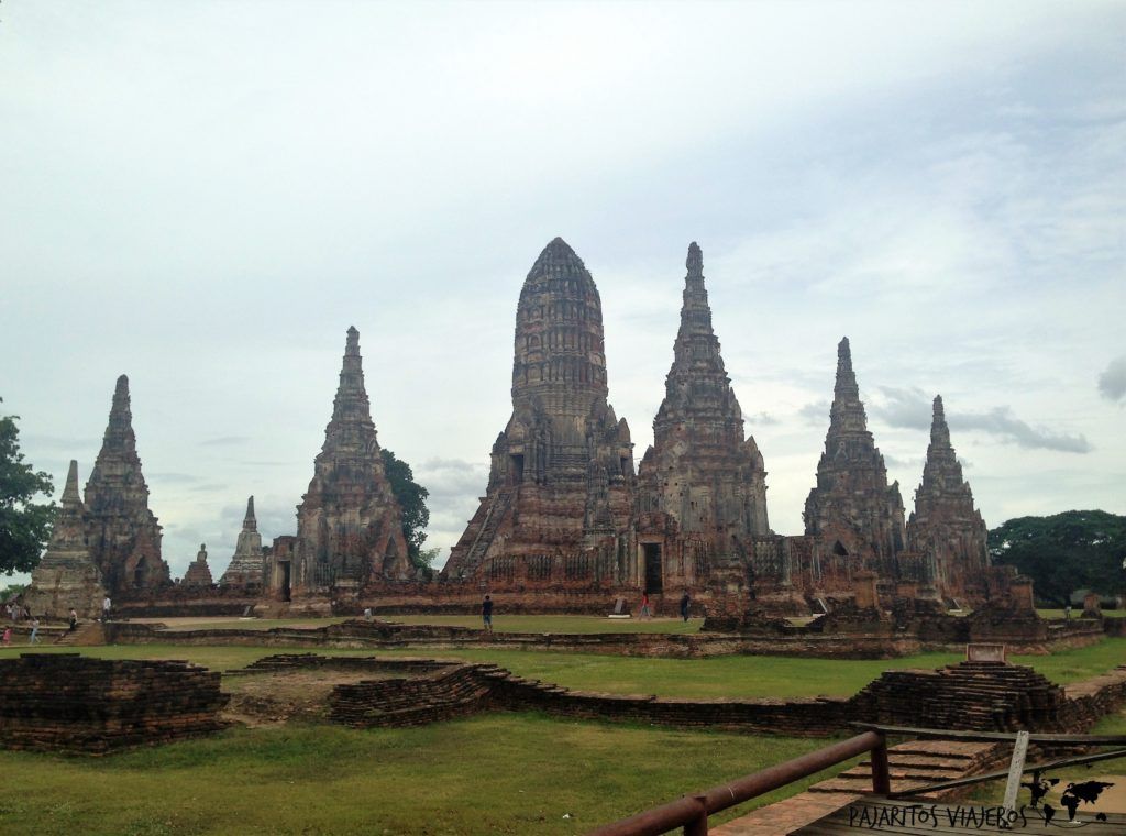 Ayutthaya, Wat Chaiwatthanaram sin gluten free tailandia viaje