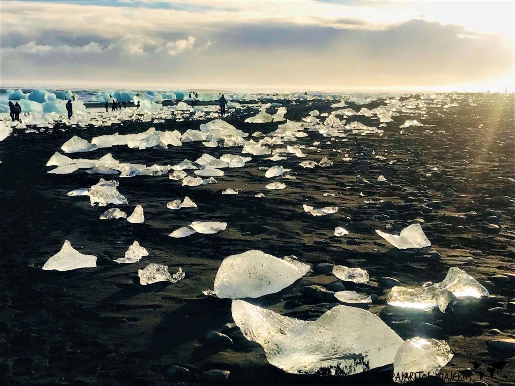 islandia sin gluten free Playa de Diamantes (Breidamerkursandur)