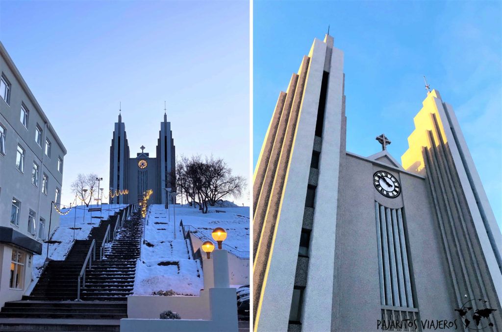 sin gluten free islandia iglesia de Akureyri
