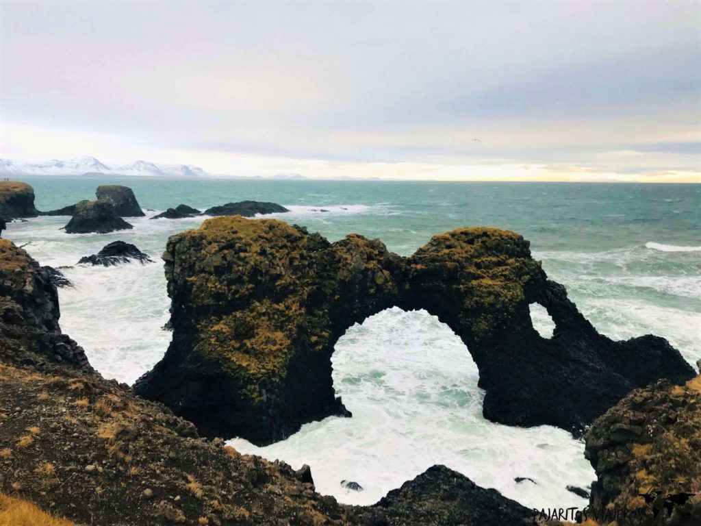 Gatklettur islandia sin gluten free Arnarstapi